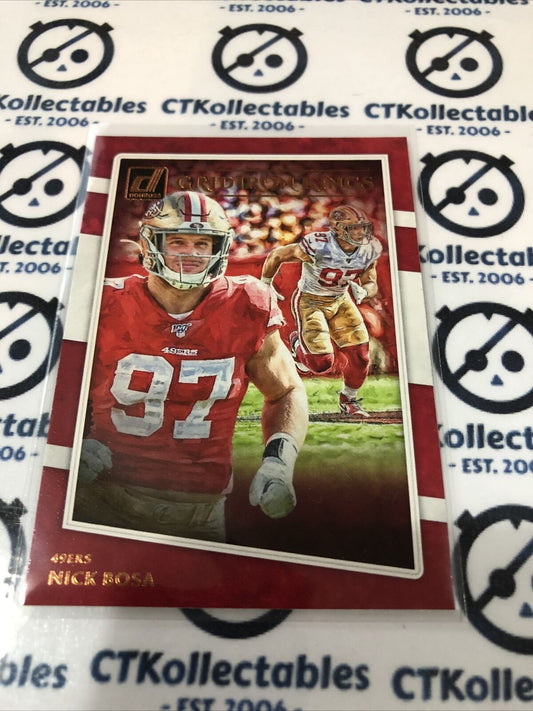 2020 NFL Donruss Gridiron Kings Nick Bosa #GK-NB 49ers