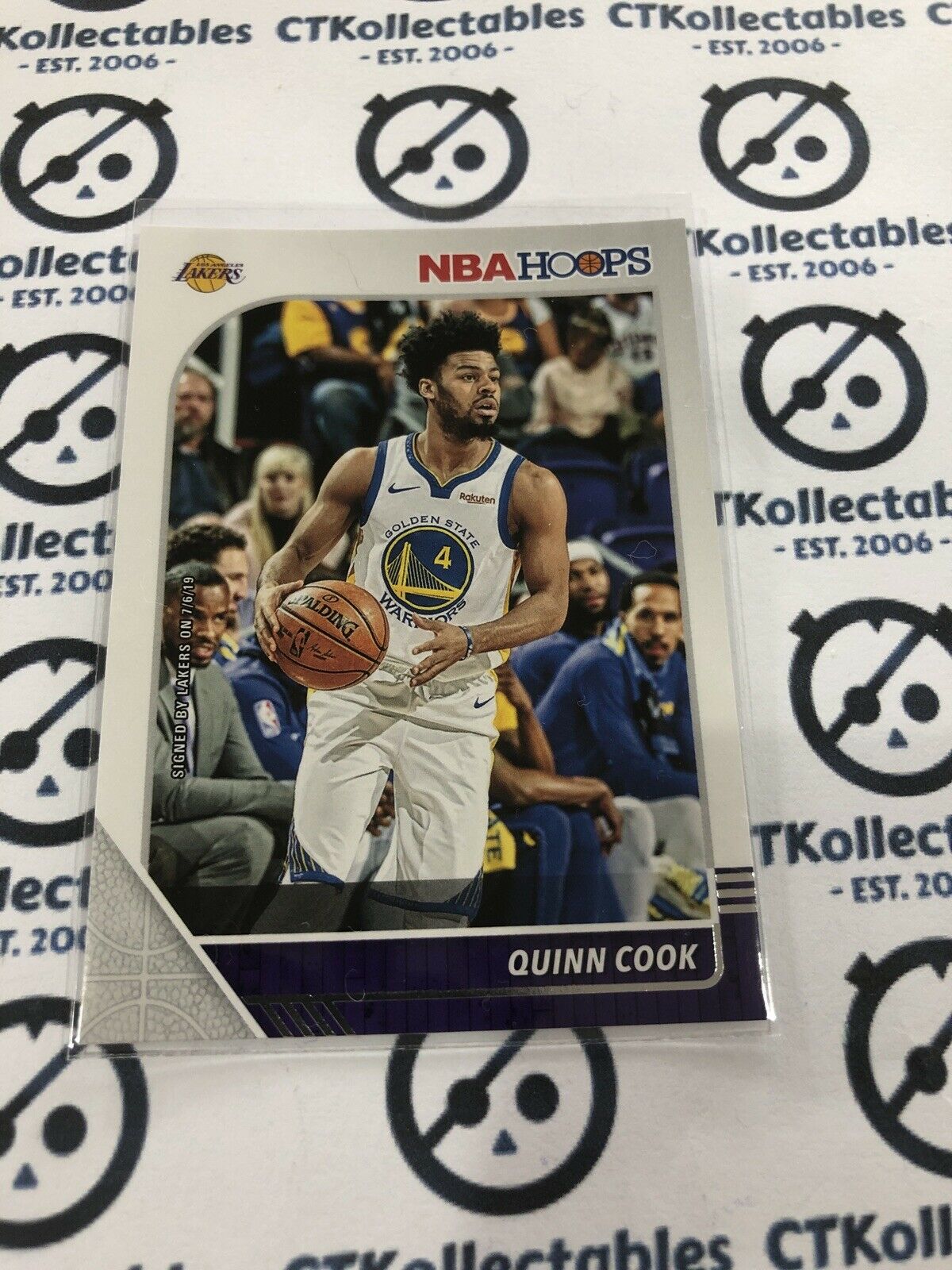 2019-20 Panini Hoops Red back Quinn Cook #267 Lakers