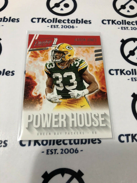 2020 NFL Prestige Aaron Jones Powerhouse Packers