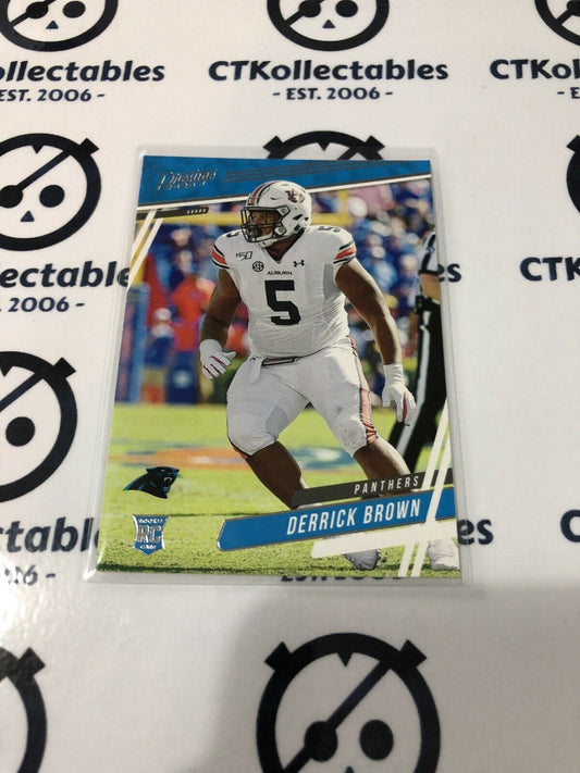 2020 NFL Prestige Derrick Brown RC #234 Panthers