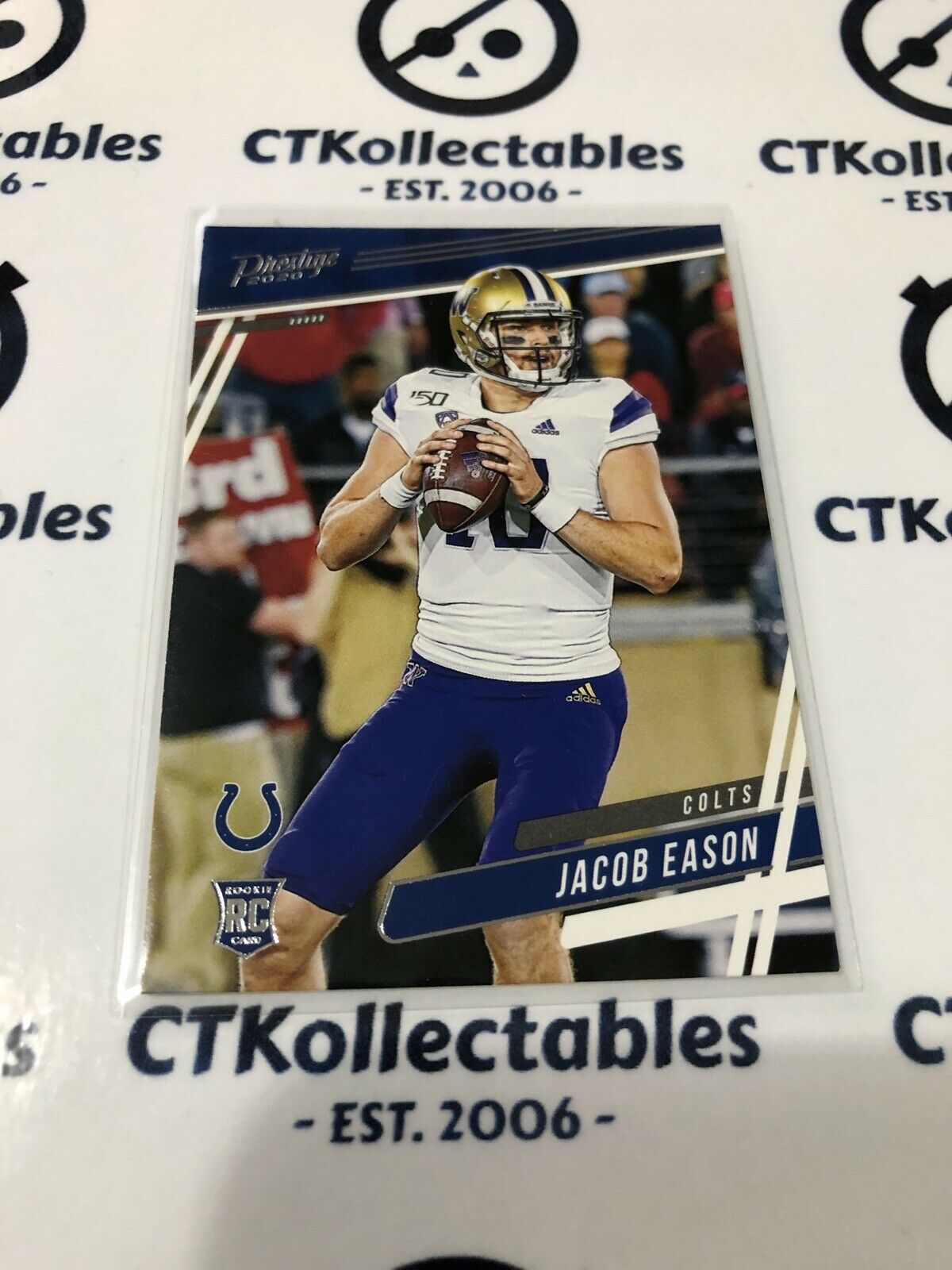 2020 NFL Prestige Jacob Eason RC #235 Colts