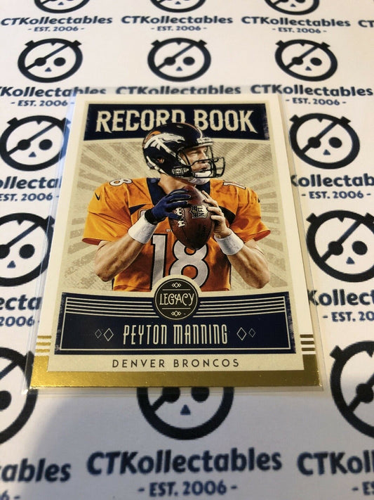 2020 NFL Legacy Peyton Manning Record Book RB-PM1 Broncos