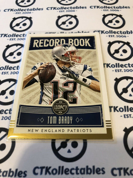 2020 NFL Legacy Tom Brady Record Book RB-TB2 Patriots