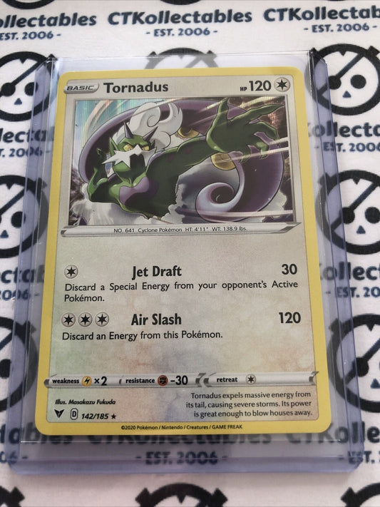 Tornadus #142/185 Holo Rare- Pokemon Card Vivid Voltage