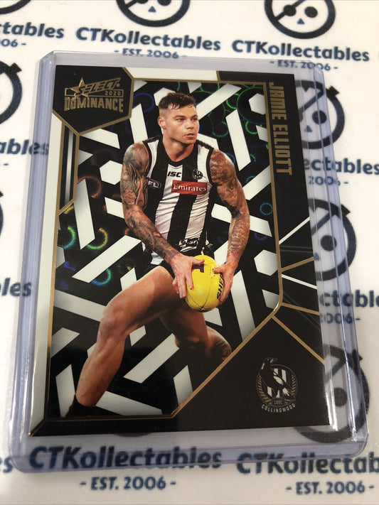 2020 AFL Dominance Holograph Parallel Jamie Elliot HP39 #312/350 Magpies