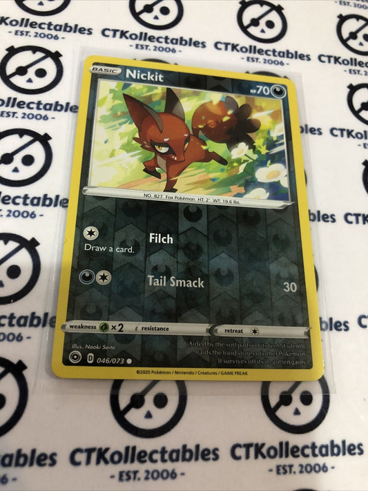 Nickit #046/073 Reverse Holo Common Pokémon Card Champions Path