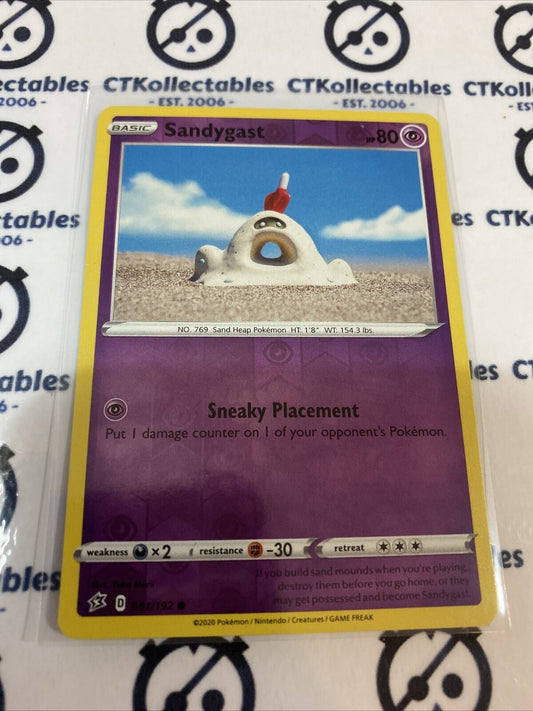 Sandygast #081/192 Reverse Holo Common Pokémon Card Rebel Clash