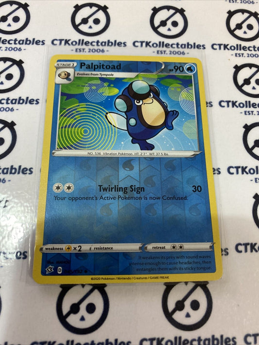 Palpitoad #045/192 Reverse Holo Uncommon Pokémon Card Rebel Clash