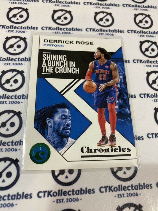 2019-20 NBA Chronicles Derrick Rose Green #28 Pistons