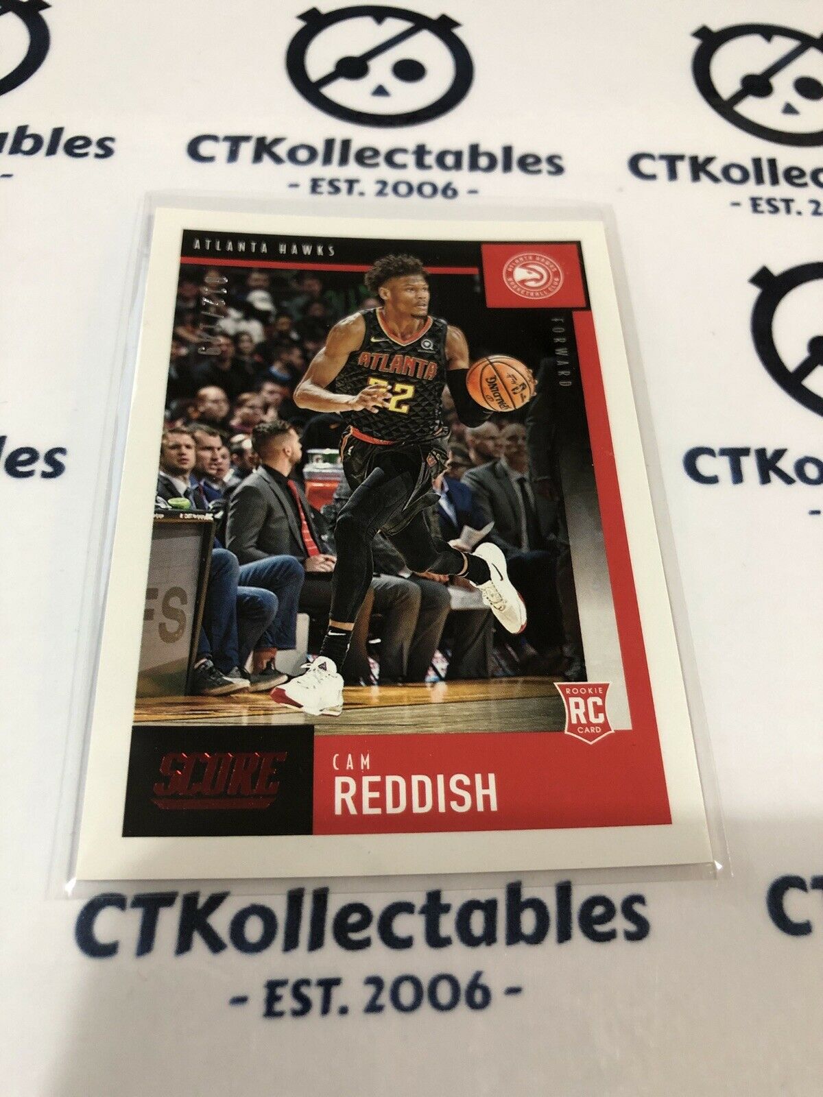 2019-20 NBA Chronicles Score Cam Reddish RED #012/149 RC