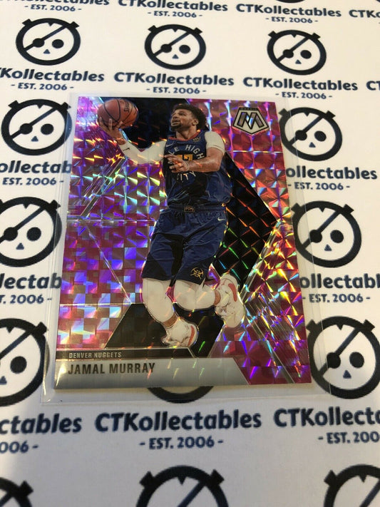 2019-20 Panini Mosaic Jamal Murray Pink Prizm #141 Nuggets