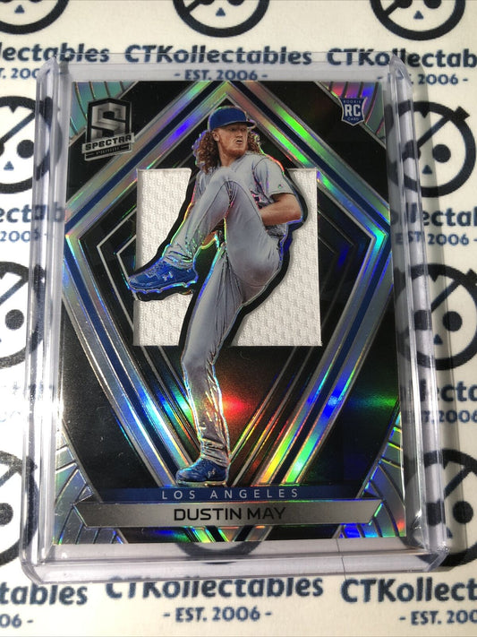 2020 Chronicles Baseball Spectra Dustin May Prizm Patch GU Los Angeles Dodgers