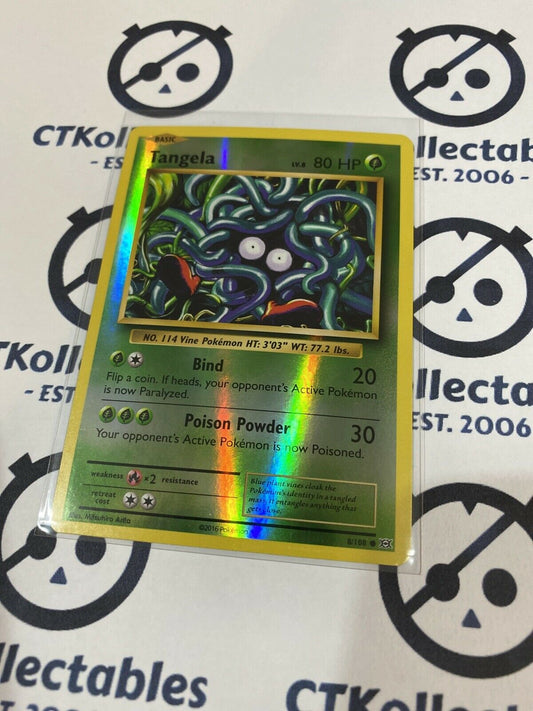 Tangela Reverse Holo #62/108 Common Pokémon Card XY EVOLUTIONS