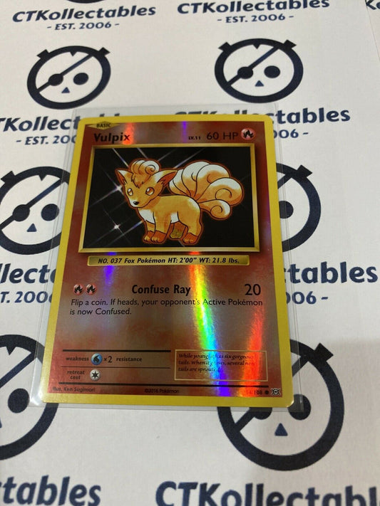 Vulpix Reverse Holo #14/108 Common Pokémon Card XY EVOLUTIONS