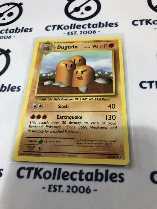 Dugtrio #56/108 Rare Pokémon Card XY EVOLUTIONS