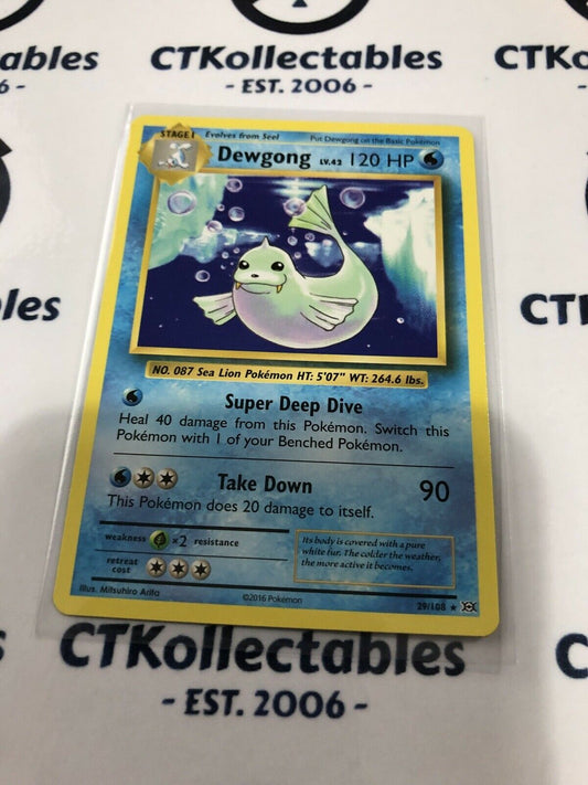 Dewgong #29/108 Rare Pokémon Card XY EVOLUTIONS