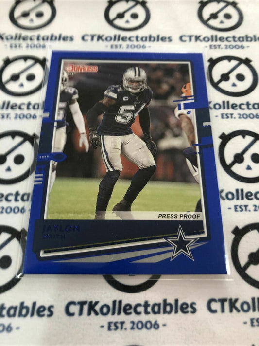 2020 NFL Donruss Press Proof Blue #82 Jaylon Smith