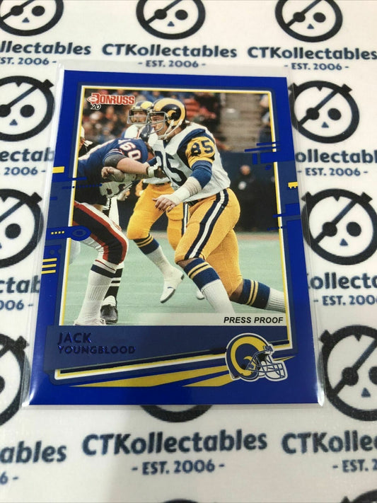 2020 NFL Donruss Press Proof Blue #149 Jack Youngblood