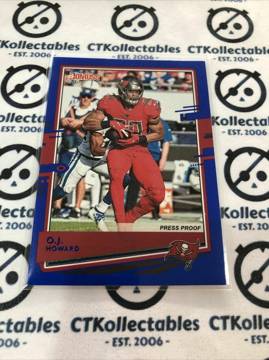 2020 NFL Donruss Press Proof Blue #234 O.J Howard