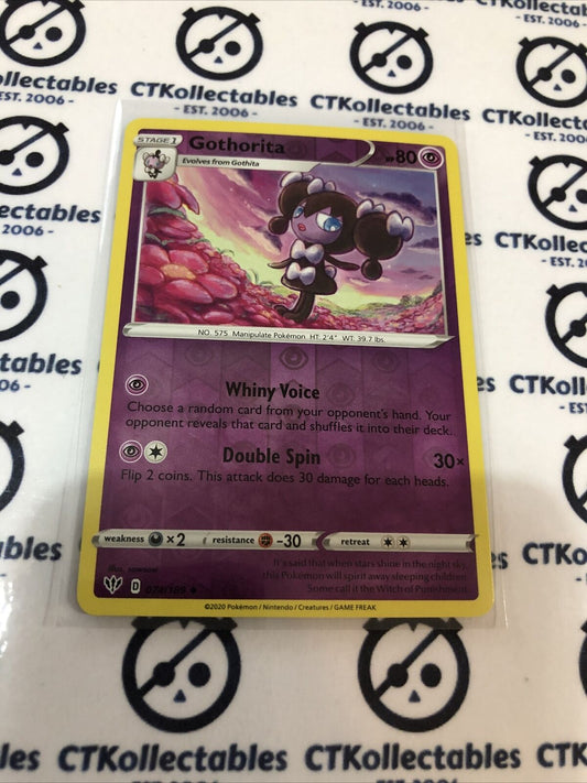 Gothorita #074/189 Reverse Holo Uncommon Pokémon Card S&S Darkness Ablaze