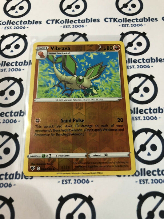 Vibrava #090/189 Reverse Holo Pokémon Card S&S Darkness Ablaze
