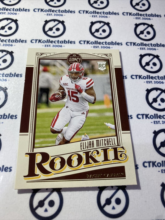 2021 NFL Legacy Rookie Elijah Mitchell #188 49ers RC