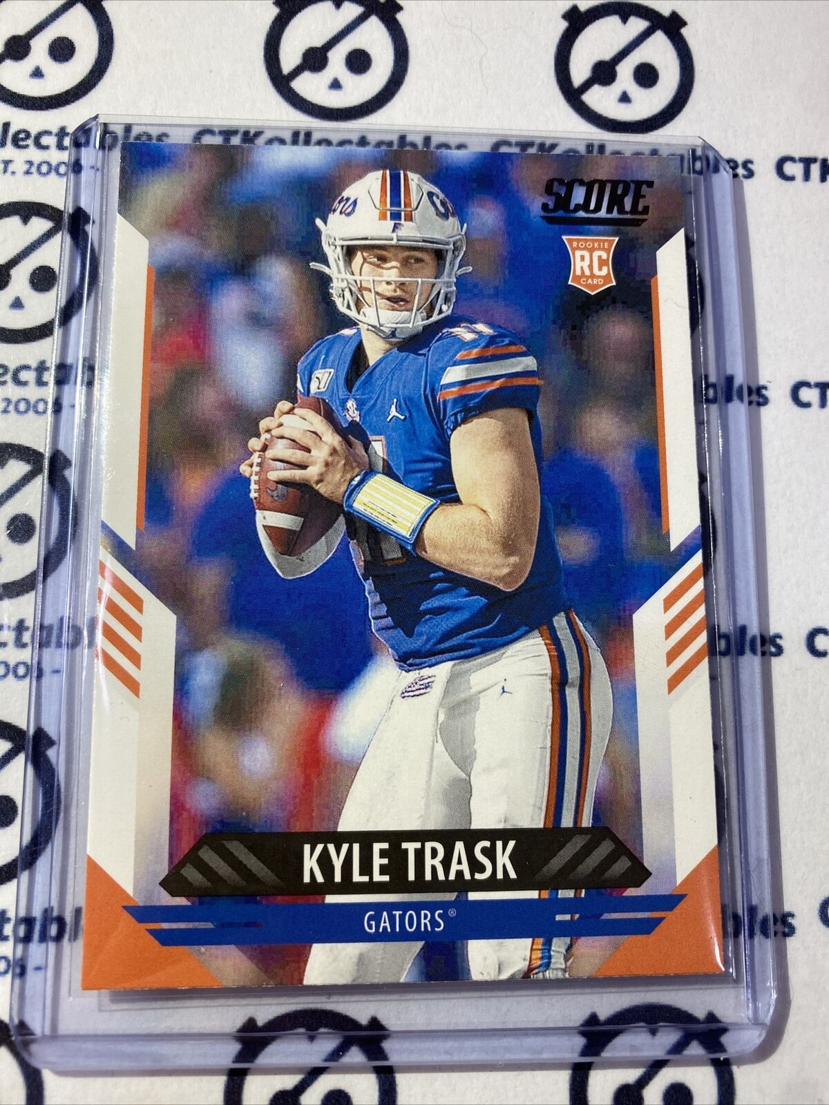 2021 NFL Score Rookie Card Kyle Trask #305 RC Buccaneers