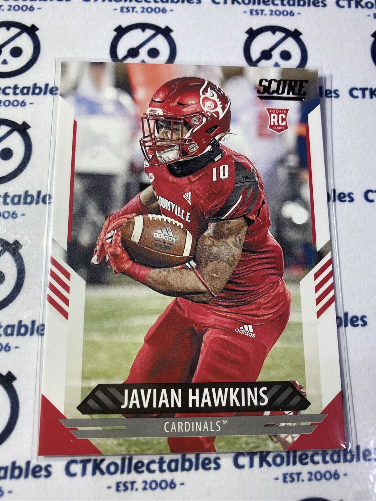 2021 NFL Score Rookie Card Javian Hawkins #315 RC Rams