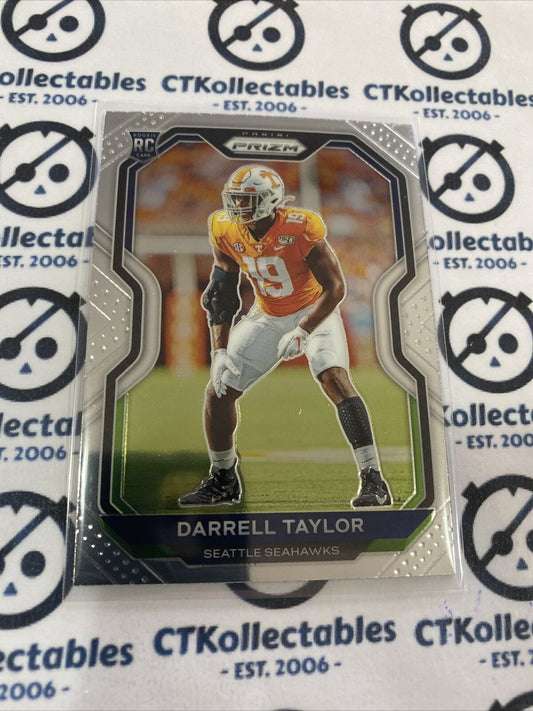 2020 NFL Prizm Darrell Taylor RC #389 Seahawks