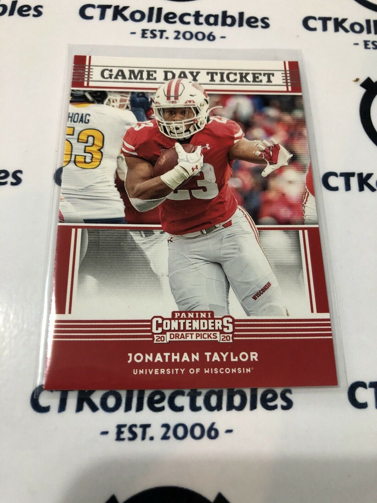 2020 NFL Contenders Draft Picks Game Day Ticket Jonathan Taylor Colts