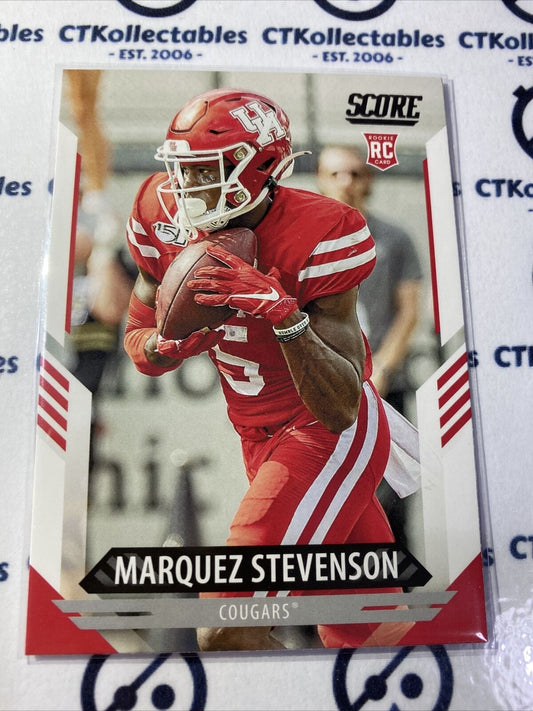 2021 NFL Score Rookie Card Marquez Stevenson #338 RC Bills