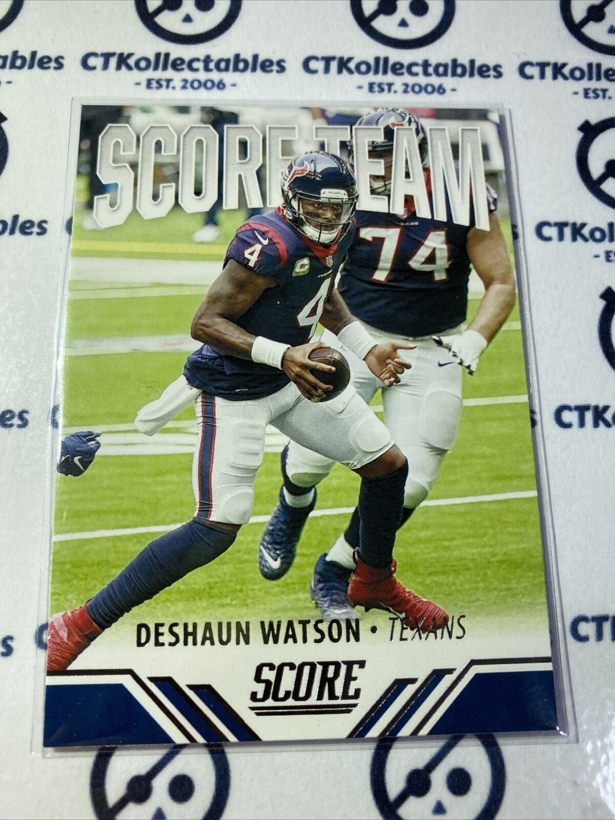 2021 NFL Score Deshaun Watson Score Team #ST12 Texans