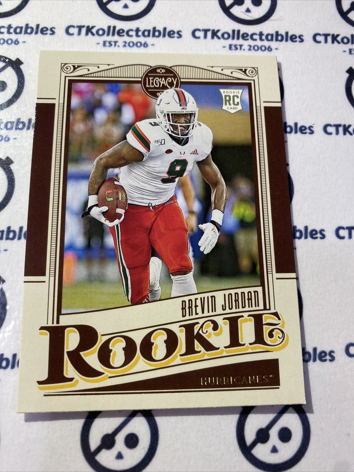 2021 NFL Legacy Rookie Brevin Jordan #193 Texans RC