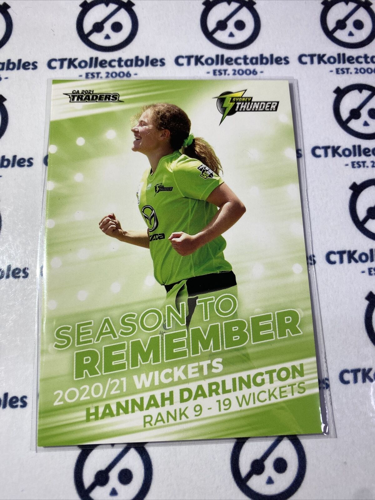 2021/2022 TLA Cricket Traders Season To Remember #STR19/30 Hannah Darlington