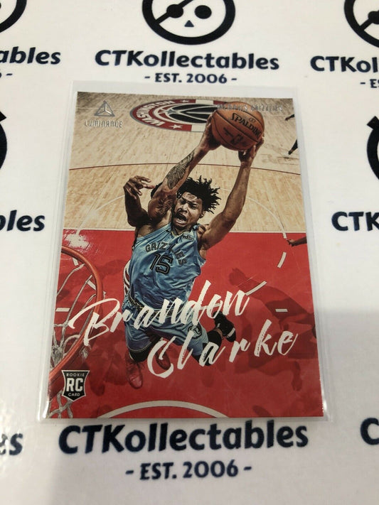 brandon clarke RC #161 2019-20 NBA Chronicles luminance