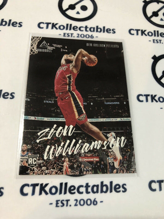 Zion Williamson RC #143 2019-20 NBA Chronicles Luminance