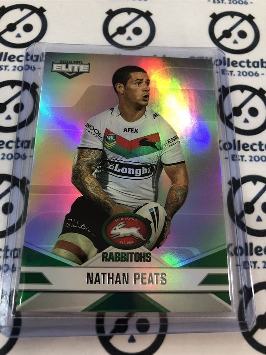 2013 NRL Elite Parallel Nathan Peats P105 South Sydney Rabbitohs