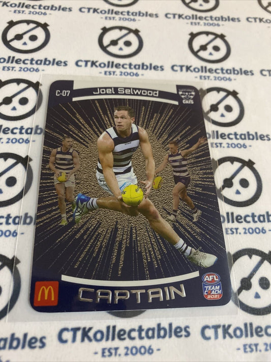 2021 AFL Teamcoach McDonalds Captain Joel Selwood #C-07 Cats