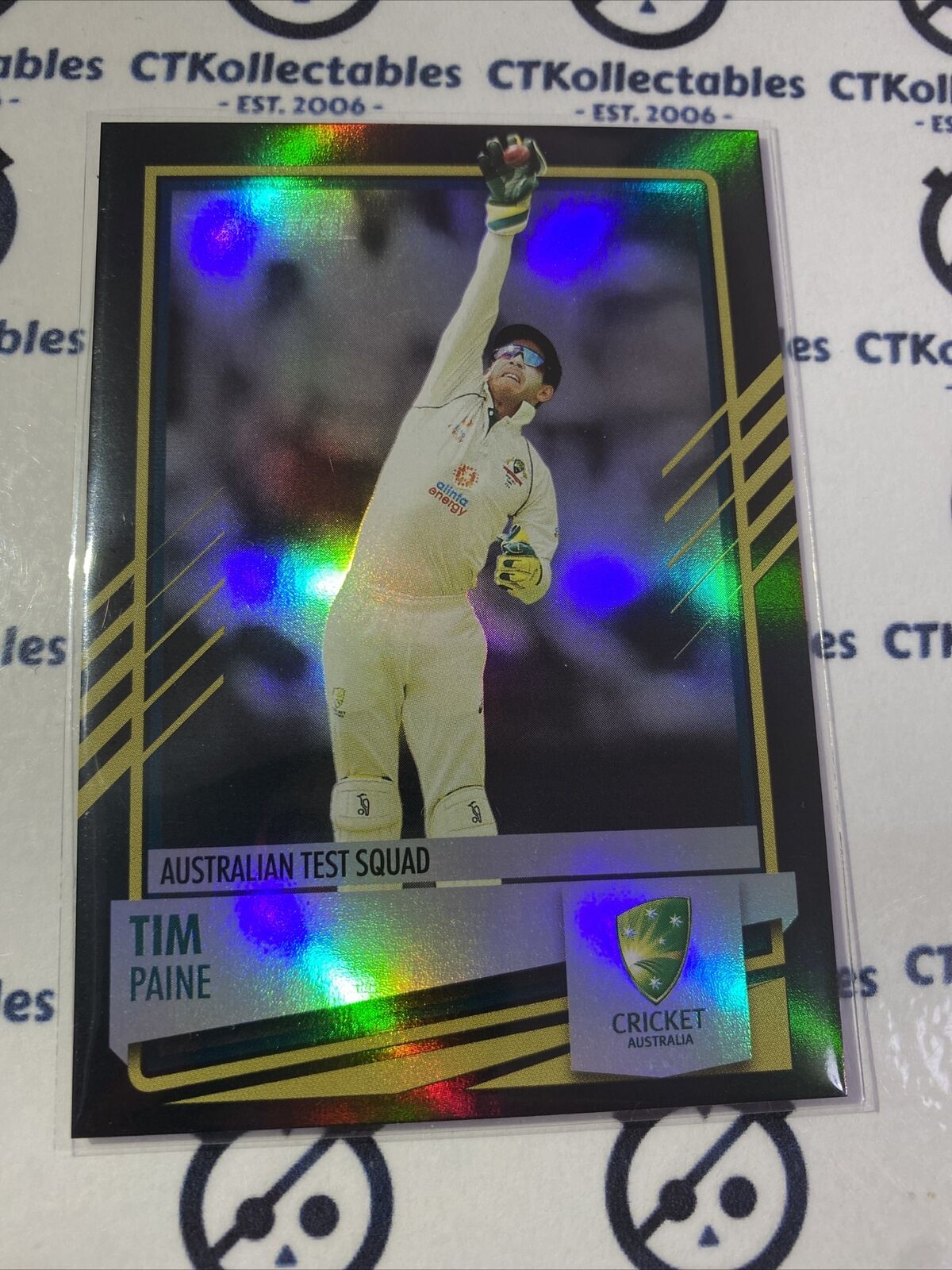 2021/2022 TLA Cricket Traders silver Parallel #P009 Tim Payne