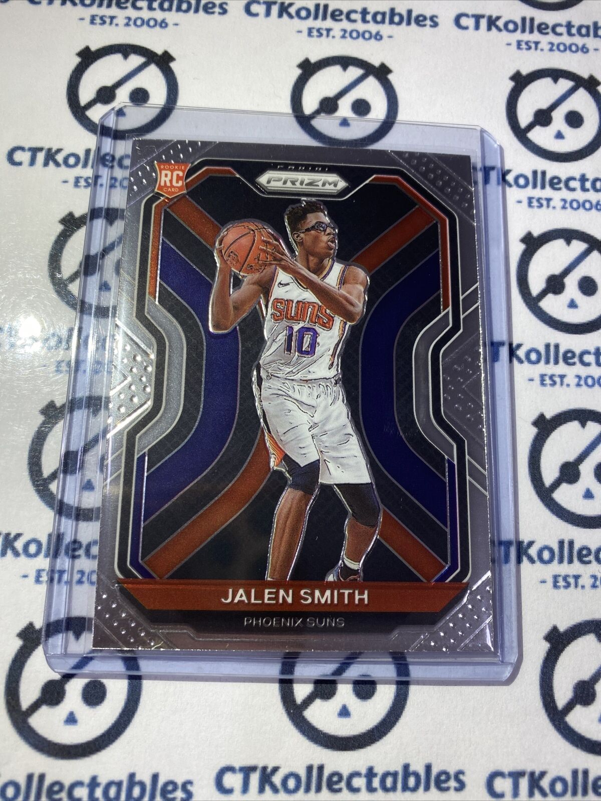 2020-21 NBA Prizm Jalen Smith Base RC #300 Suns