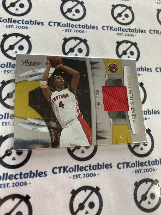 2009 Panini Prestige Chris Bosh Prestigious Pros #36/50 Raptors