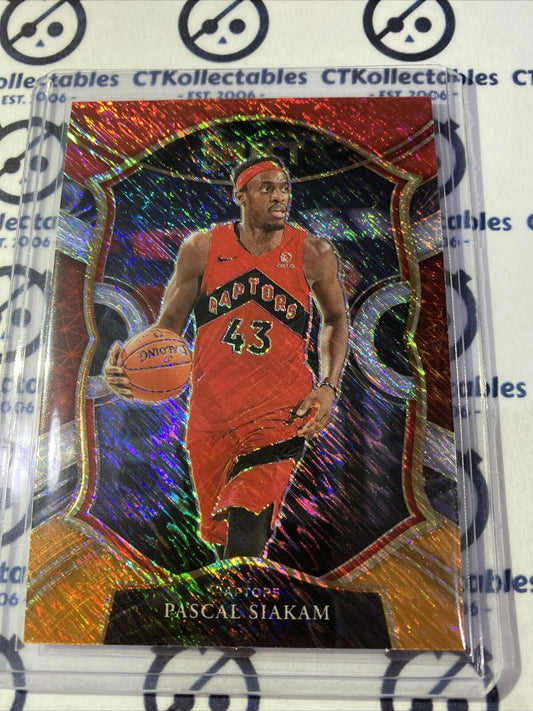 2020-21 Panini NBA Select Pascal Siakam Concourse Red White Orange #46 Raptors