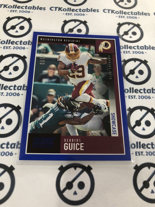 2020 NFL Panini SCORE Derrius Guice Showcase #069/100 Washington