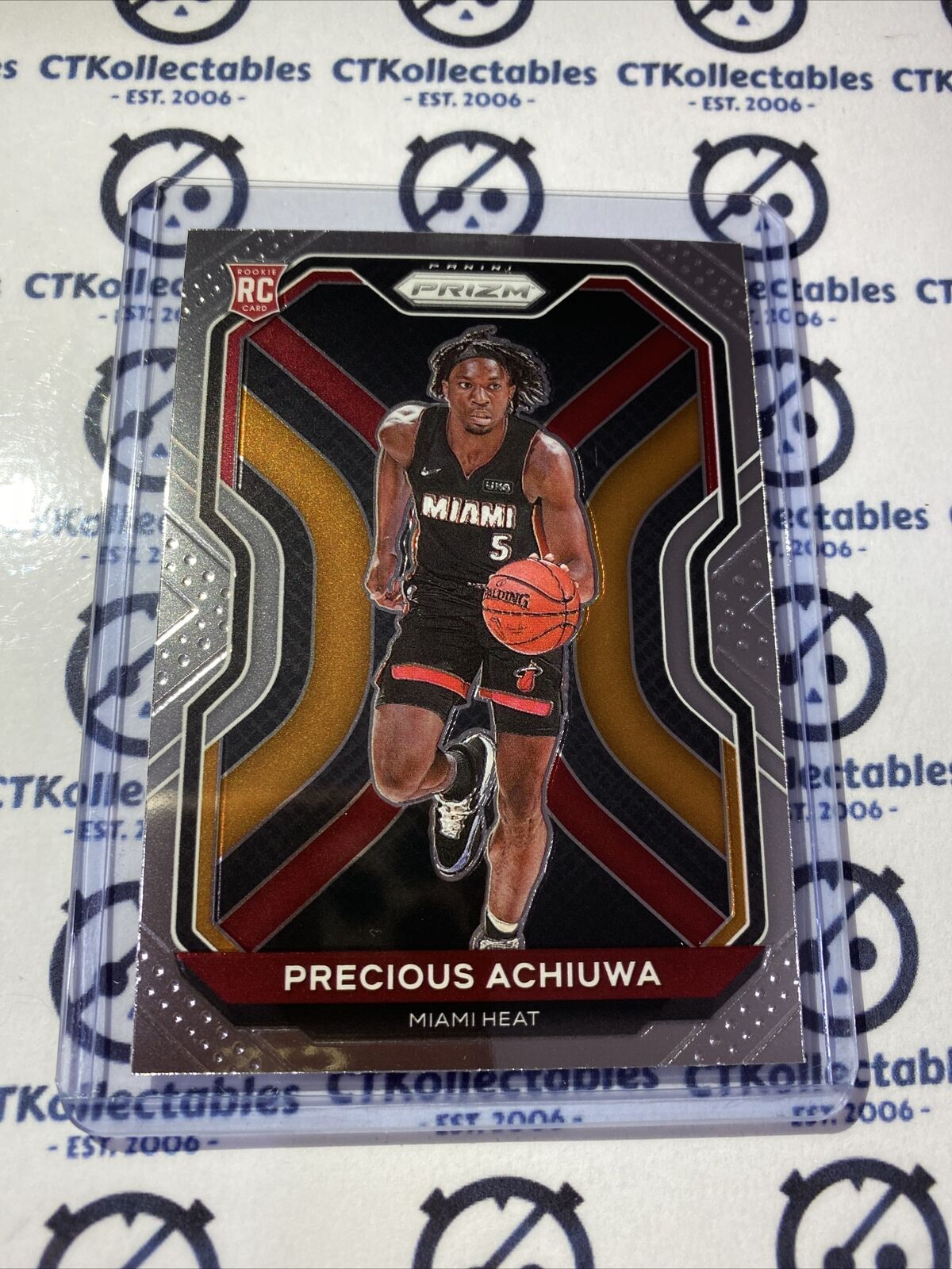 2020-21 NBA Prizm Precious Achiuwa RC #294 Heat Rookie