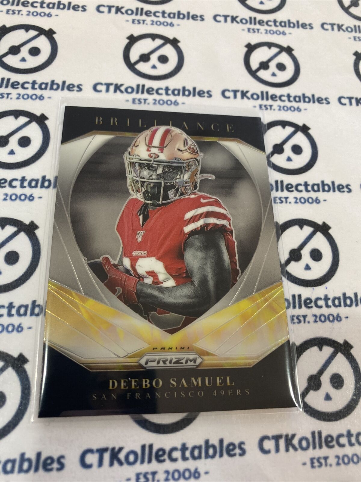 2020 NFL Prizm Deebo Samuel Brilliance #3 49ers