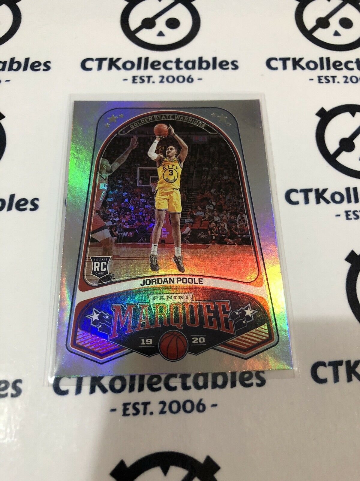 2019-20 NBA Chronicles Marquee Jordan Poole RC #264 Warriors