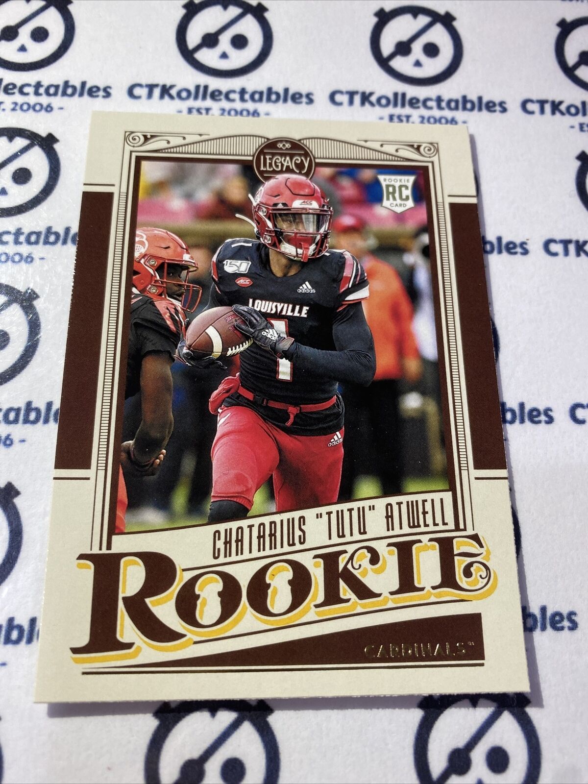 2021 NFL Legacy Rookie Chatarius Atwell #161 Rams RC