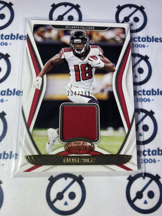 2020 NFL Panini Certified Calvin Ridley Player Worn Materials #234/299 Falcons