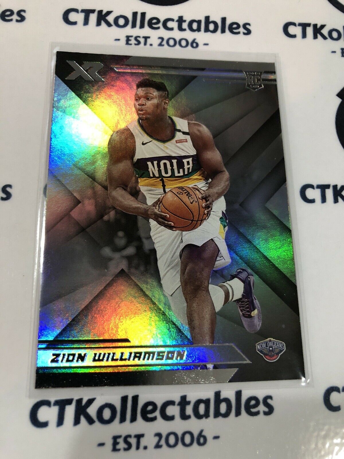 Zion Williamson RC #271 2019-20 NBA Chronicles XR