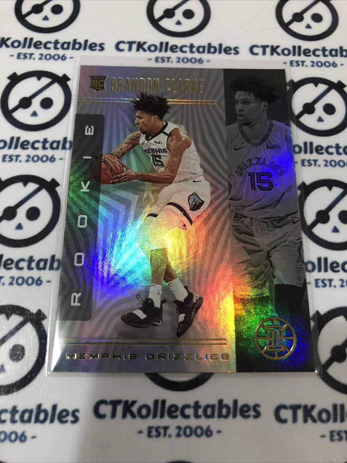 2019-20 NBA Illusions Brandon Clarke RC #197 Grizzlies